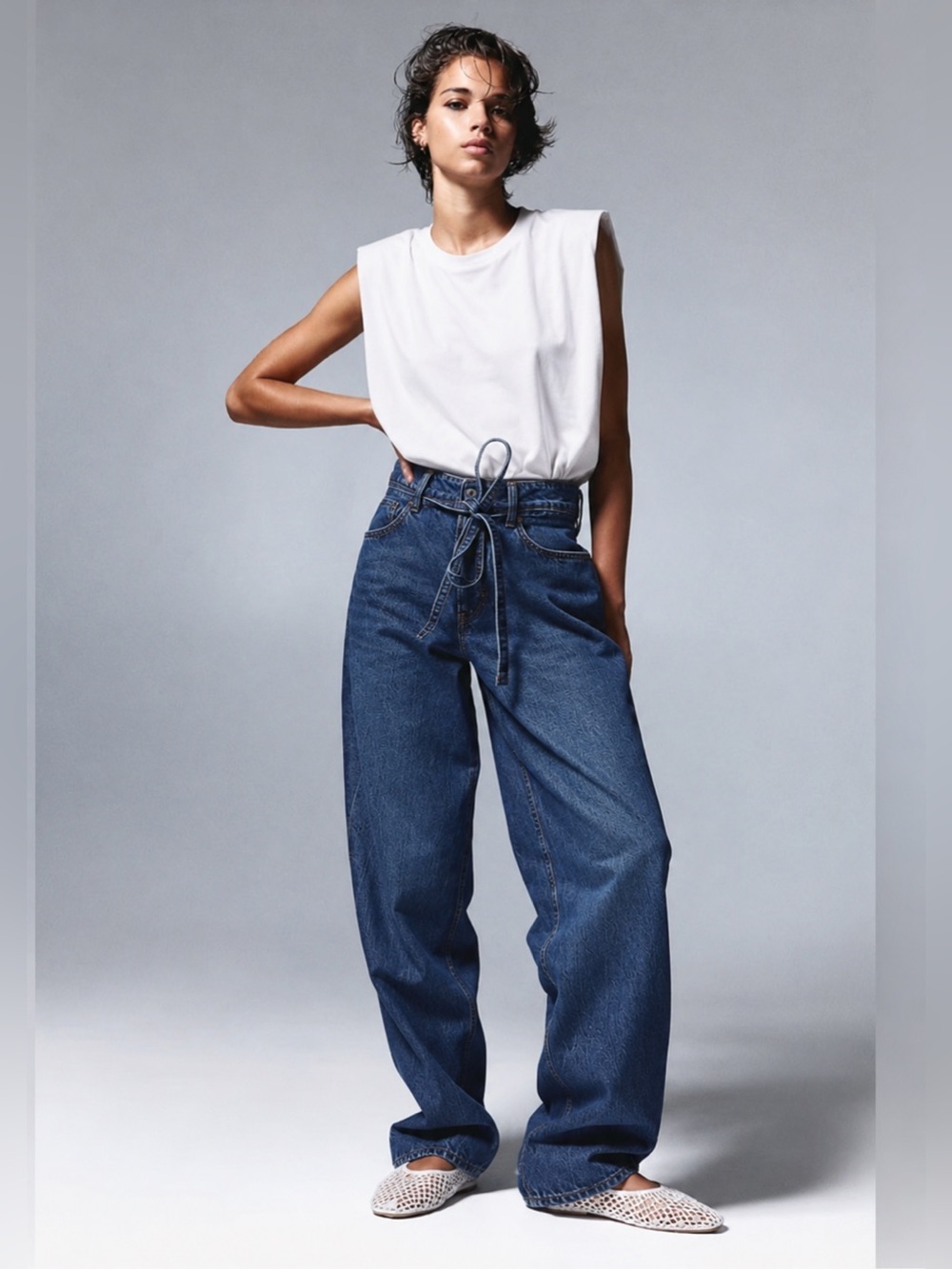 H&M Super Baggy Low Jeans